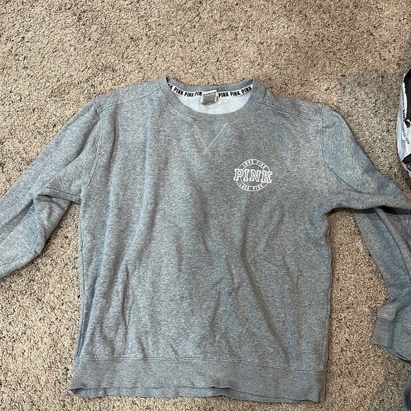 PINK Victoria's Secret Tops - Super cute pink crewneck!